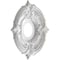 Ekena Millwork Attica PVC Medallion (Canopies up to 5"), 13"OD x 3 1/2"ID x 3/4"P, Universal Metallic Pearl Mist CMP13ATEPE - alternate 3